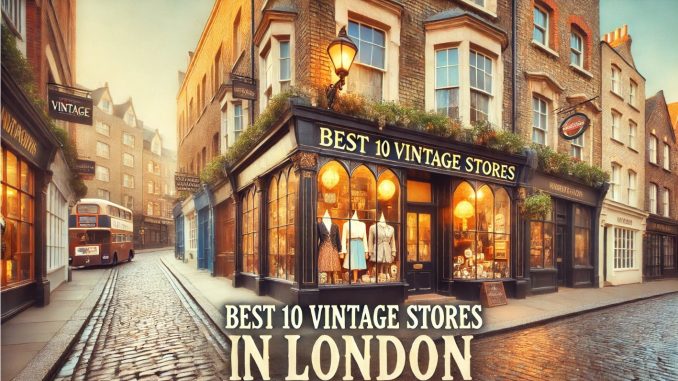 Best 10 Vintage Stores in London